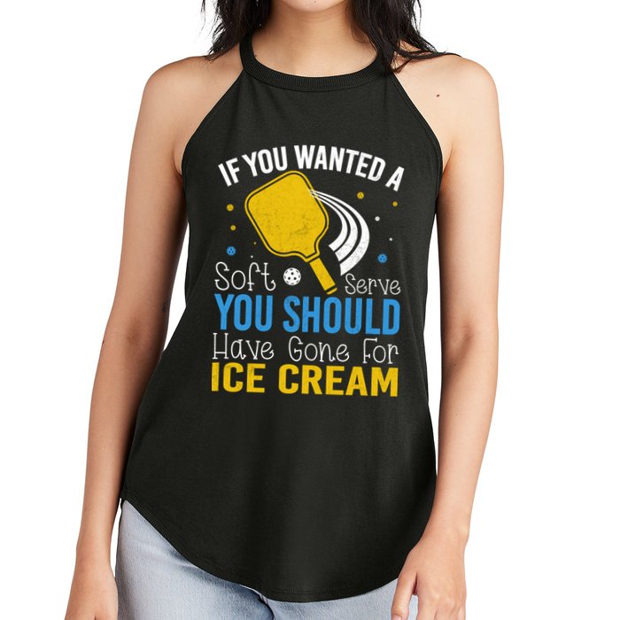 If You Wanted Soft Serve You Should Have Gone For Ice Cream Women's Perfect Tri Rocker Tank