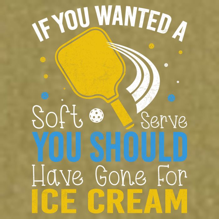 If You Wanted Soft Serve You Should Have Gone For Ice Cream Garment-Dyed Women's Muscle Tee