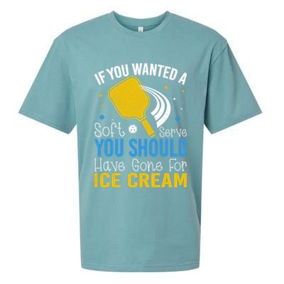 If You Wanted Soft Serve You Should Have Gone For Ice Cream Sueded Cloud Jersey T-Shirt