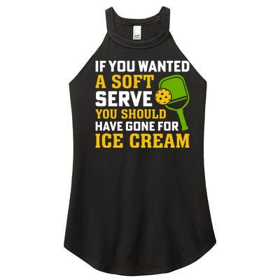 If You Wanted A Soft Serve You Should Have Gone For Ice Cream Women’s Perfect Tri Rocker Tank