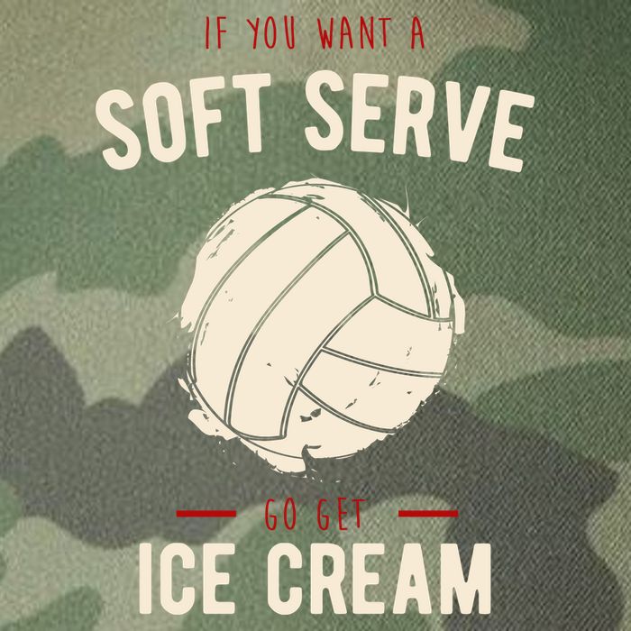If You Want A Soft Serve Go Get Ice Cream Funny Vollyball Legacy Tie Dye Trucker Hat