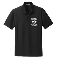 If You Want A Soft Serve Go Get Some Ice Cream Funny Pickleball Dry Zone Grid Polo
