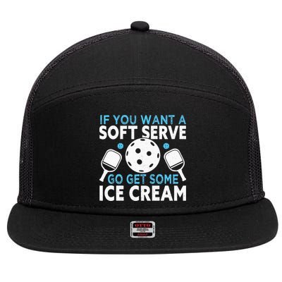 If you want a soft serve go get some Ice Cream 7 Panel Mesh Trucker Snapback Hat