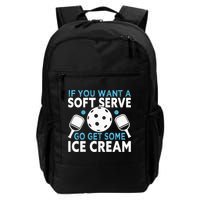 If you want a soft serve go get some Ice Cream Backpack