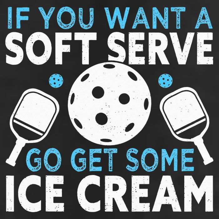 If you want a soft serve go get some Ice Cream Adult Drive Performance Visor