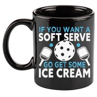 If you want a soft serve go get some Ice Cream 11oz C Handle Ceramic Mug