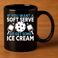 If you want a soft serve go get some Ice Cream 11oz C Handle Ceramic Mug