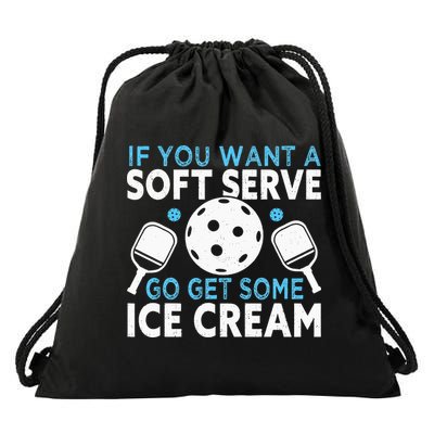 If you want a soft serve go get some Ice Cream Drawstring Bag