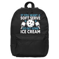 If you want a soft serve go get some Ice Cream 16 in Basic Backpack