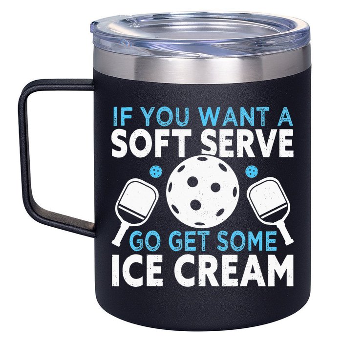 If you want a soft serve go get some Ice Cream 12oz Stainless Steel Coffee Mug