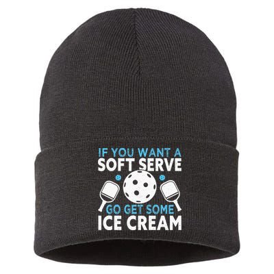 If you want a soft serve go get some Ice Cream Sustainable Knit Beanie