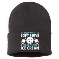 If you want a soft serve go get some Ice Cream Sustainable Knit Beanie