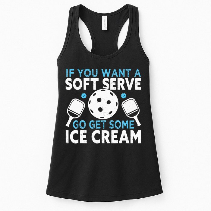 If you want a soft serve go get some Ice Cream Womens Tank Top