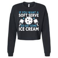 If you want a soft serve go get some Ice Cream Cropped Pullover Crew