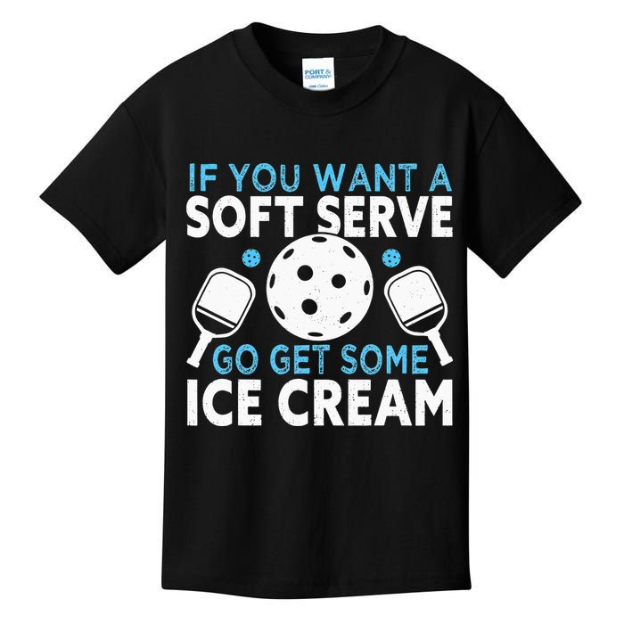 If you want a soft serve go get some Ice Cream Kids T-Shirt