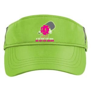 If You Want Soft Serve Go Get Ice Cream Funny Pickleball Gift Adult Drive Performance Visor