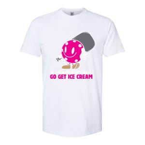 If You Want Soft Serve Go Get Ice Cream Funny Pickleball Gift Softstyle CVC T-Shirt