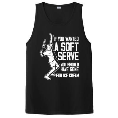 If You Wanted A Soft Serve Tennis Funny Tennis Player PosiCharge Competitor Tank