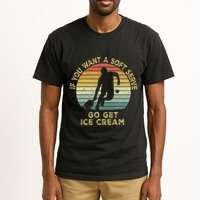 If You Want A Soft Serve Go Get Some Ice Cream Pickleball Tall T-Shirt