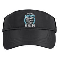 If You Wanted A Soft Serve - Funny Pickleball Player Adult Drive Performance Visor