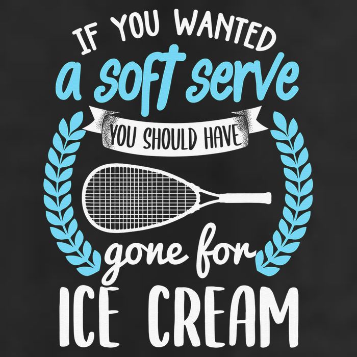 If You Wanted A Soft Serve - Funny Pickleball Player Knit Cap Winter Beanie