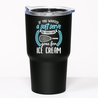 If You Wanted A Soft Serve - Funny Pickleball Player Tumbler