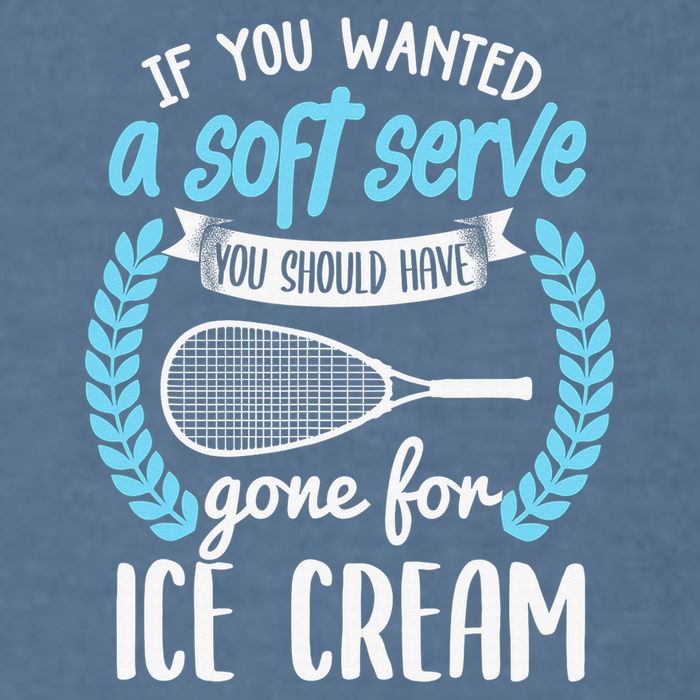 If You Wanted A Soft Serve - Funny Pickleball Player Garment-Dyed Sweatshirt