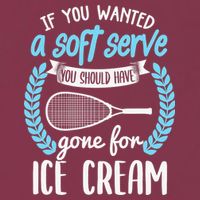 If You Wanted A Soft Serve - Funny Pickleball Player 16oz Travel Tumbler