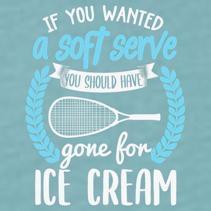 If You Wanted A Soft Serve - Funny Pickleball Player Sueded Cloud Jersey T-Shirt