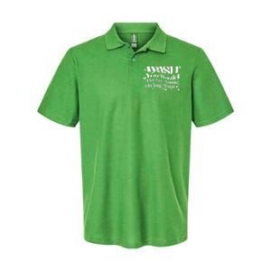 Irish You Would Put Your Name On Your Paper Softstyle Adult Sport Polo