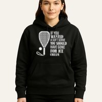 If You Wanted A Soft Serve Funny Racquetball Hoodie