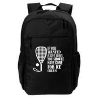 If You Wanted A Soft Serve Funny Racquetball Backpack