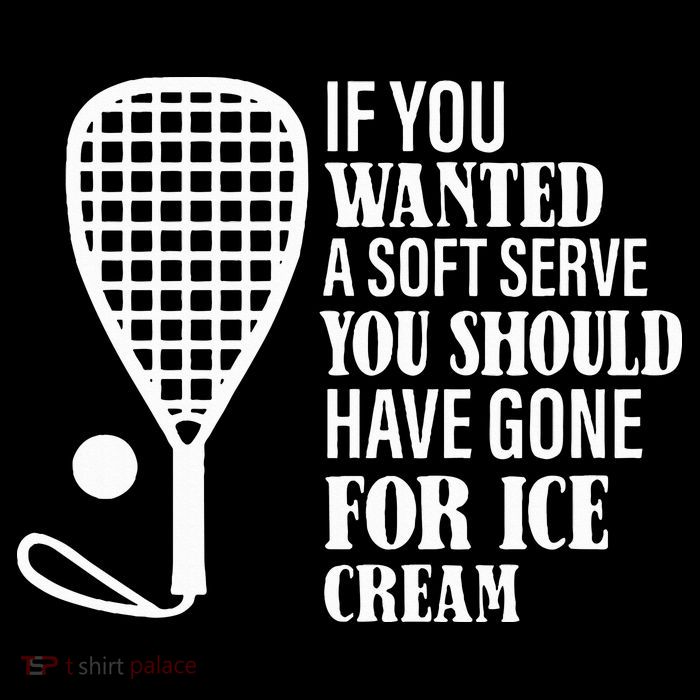 If You Wanted A Soft Serve Funny Racquetball Flatbill Hat