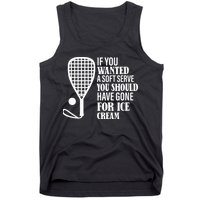If You Wanted A Soft Serve Funny Racquetball Tank Top