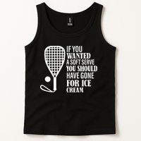 If You Wanted A Soft Serve Funny Racquetball Tank Top