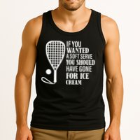 If You Wanted A Soft Serve Funny Racquetball Tank Top