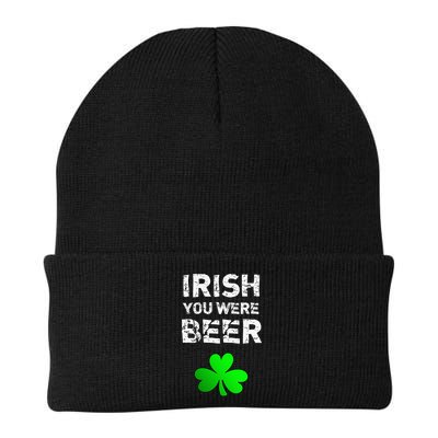 Irish You Were Beer Funny St. Saint Patrick's Day Funny Beanie