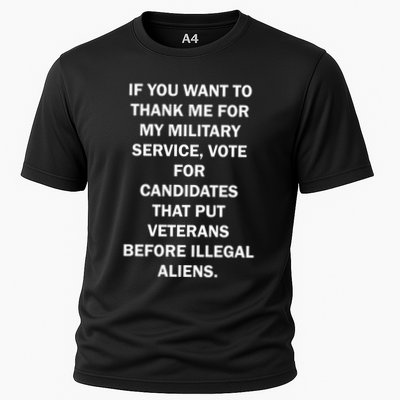 If You Want To Thank Me For My Military Service Performance Shirt
