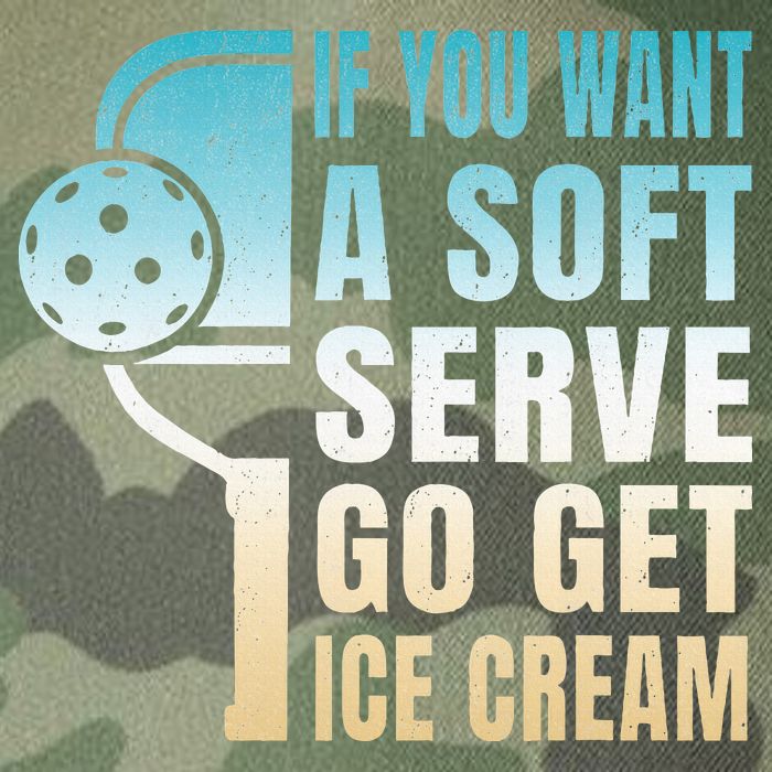 If You Want Soft Serve Go Get Ice Cream Pickleball Legacy Tie Dye Trucker Hat