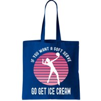 If You Want A Soft Serve Go Get Ice Cream Punny Volleyball Gift Bag