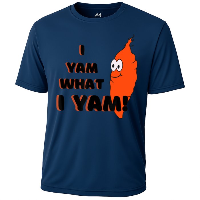 I Yam What I Yam Funny Yam Cooling Performance Crew T-Shirt