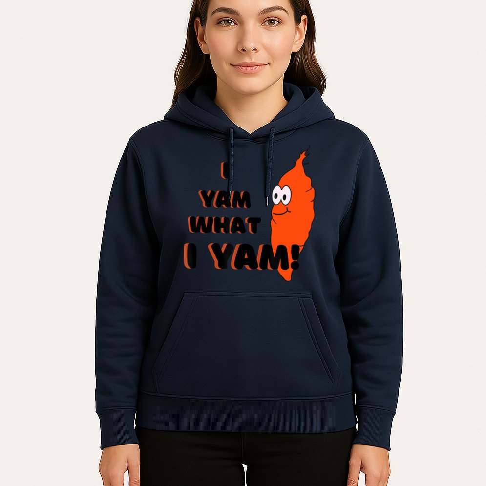 I Yam What I Yam Funny Yam Hoodie