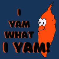 I Yam What I Yam Funny Yam Sustainable Bucket Hat