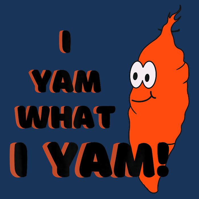 I Yam What I Yam Funny Yam Sustainable Bucket Hat