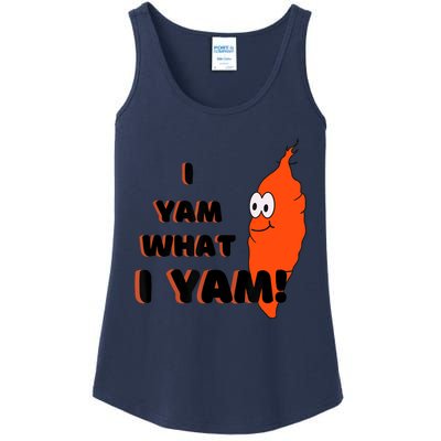 I Yam What I Yam Funny Yam Ladies Essential Tank