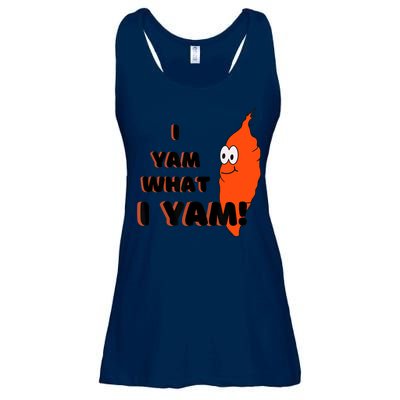 I Yam What I Yam Funny Yam Ladies Essential Flowy Tank