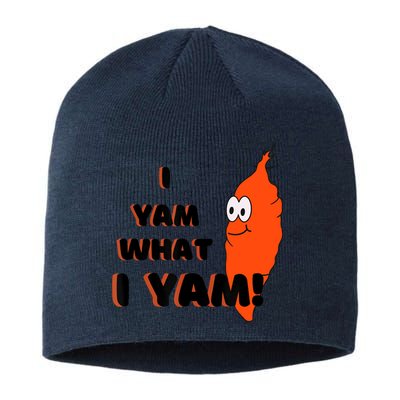I Yam What I Yam Funny Yam Sustainable Beanie