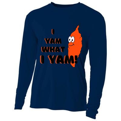 I Yam What I Yam Funny Yam Cooling Performance Long Sleeve Crew
