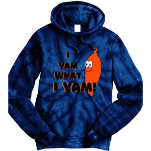 I Yam What I Yam Funny Yam Tie Dye Hoodie