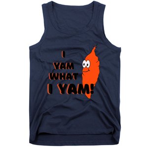 I Yam What I Yam Funny Yam Tank Top